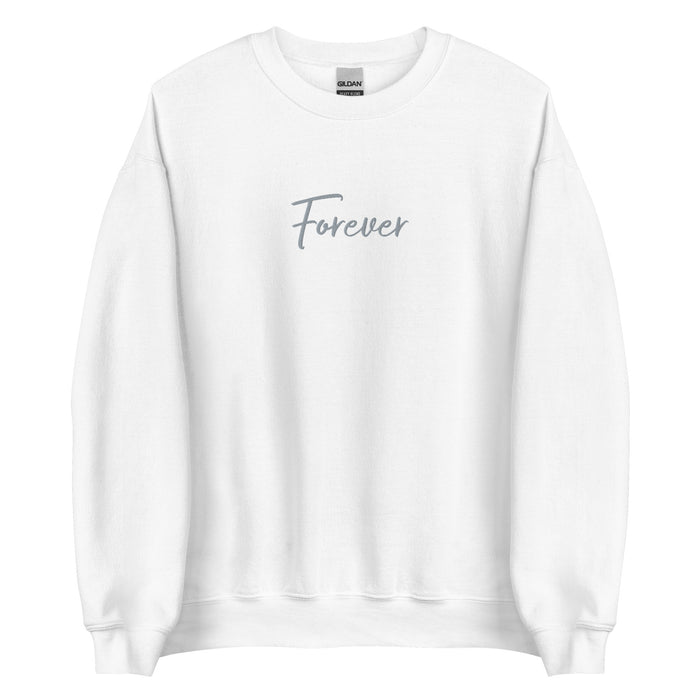 Always, Forever Couple Sweatshirts - Embroidered