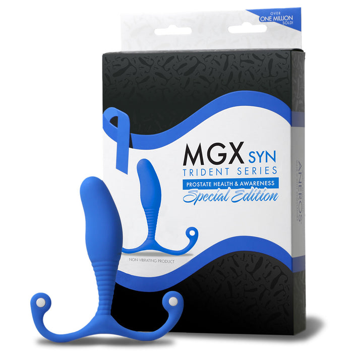 Aneros MGX Syn Trident - Blue Intimates Adult Boutique