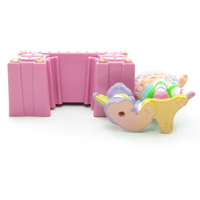 Angel Cake with Souffle at a Desk miniature figurine set
