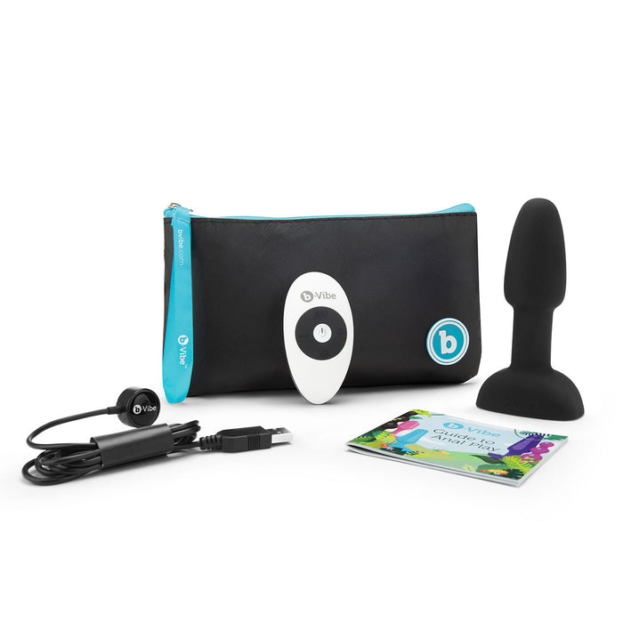 B-Vibe Rimming Petite Plug - Black | Anal Toys Intimates Adult Boutique