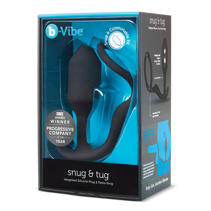 B Vibe Snug & Tug Ring-Plug | Anal Toys | Intimates Adult Boutique Intimates Adult Boutique