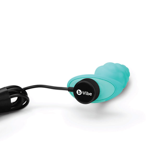 B-Vibe Texture Plug Bump Mint (Small) Intimates Adult Boutique
