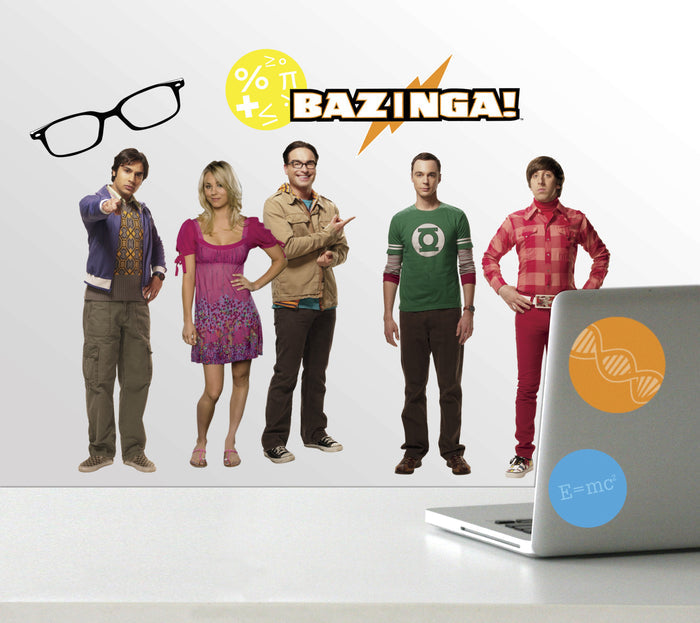 Big Bang Theory Peel & Stick Wall Decals