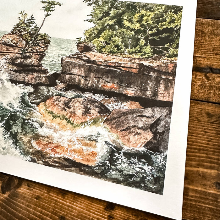 Big Bay State Park Lake Superior Print