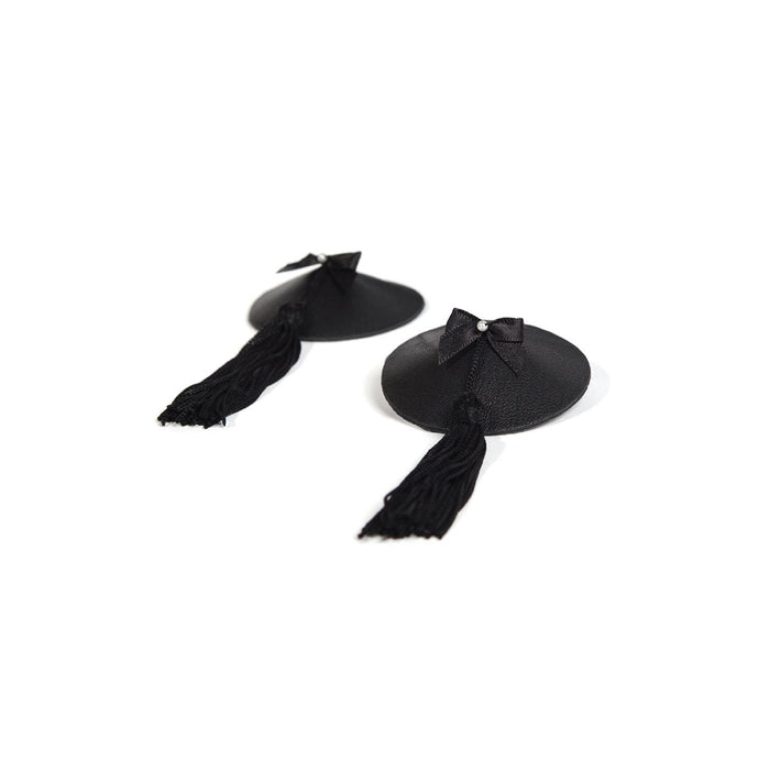 Bijoux Indiscrets Burlesque Pasties in Black - Lingerie Collection Intimates Adult Boutique