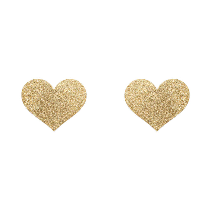Bijoux Indiscrets Flash Pastie - Heart Gold Intimates Adult Boutique