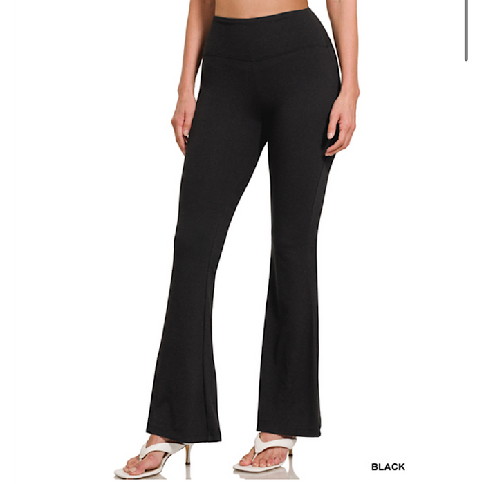 Black Flare Yoga Pants