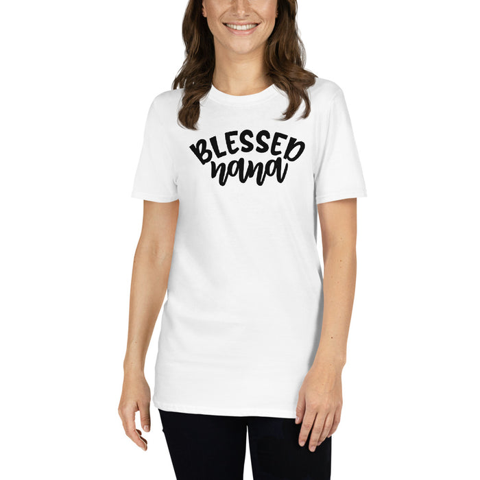 Blessed Nana Short-Sleeve Unisex T-Shirt - Bloom Seventy Seven