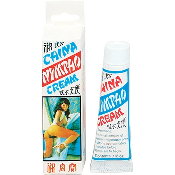 China Nympho Clitoral Cream .5 Oz Intimates Adult Boutique