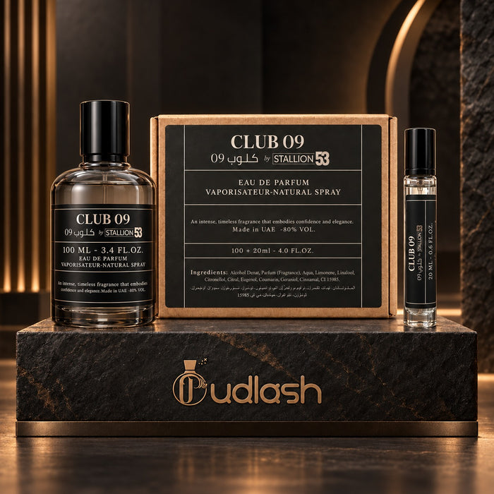 Club 09 by Stallion 53 Eau de Parfum ~ 100ml / 3.4 fl oz