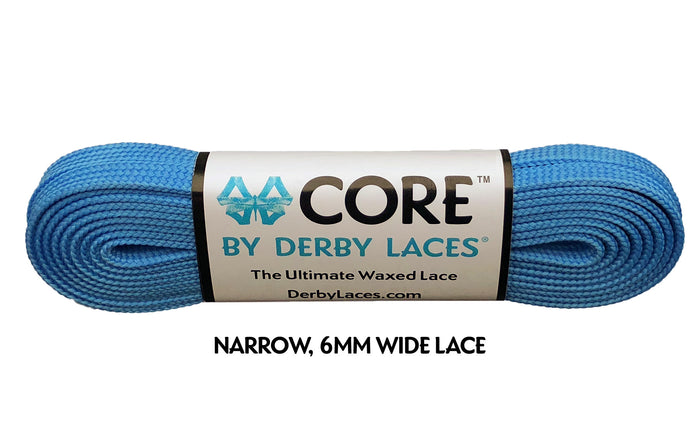Core Derby Laces - Pool Blue