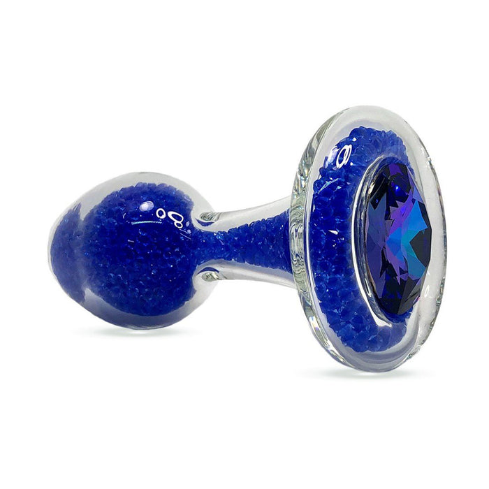 Crystal Delights Sparkle Plug - Blue | Anal Toys Intimates Adult Boutique