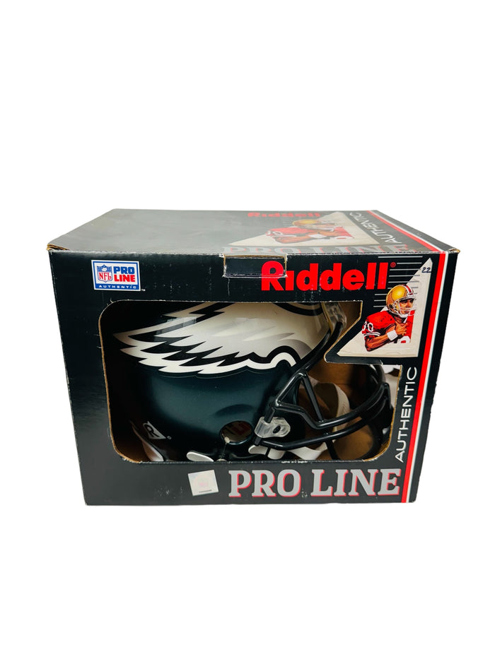 DUCE STALEY PHILADELPHIA EAGLES AUTHENTIC SIGNED RIDDELL FULL-SIZED HELMET