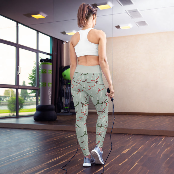 Egg Green Yoga Leggings - Bloom Seventy Seven