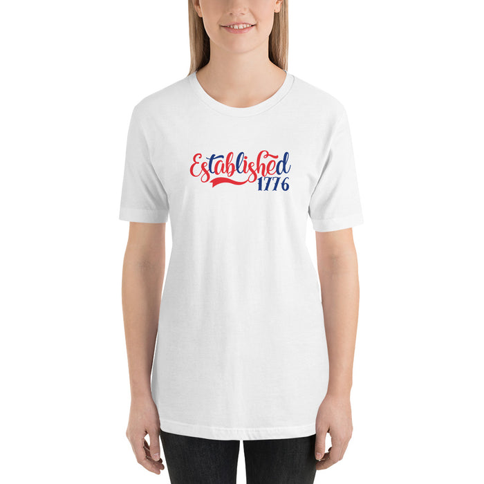 Established 1776 Unisex T-Shirt - Bloom Seventy Seven
