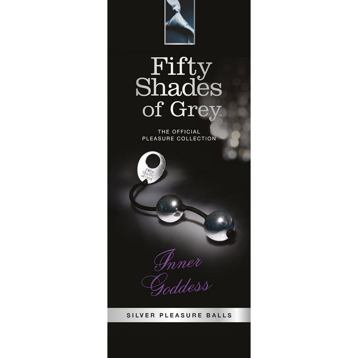 Fifty Shades - Inner Goddess Silver Metal Pleasure Balls Intimates Adult Boutique