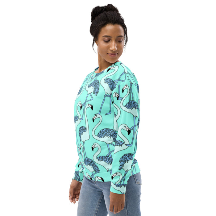 Flamingo Sweatshirt - Unisex - Bloom Seventy Seven