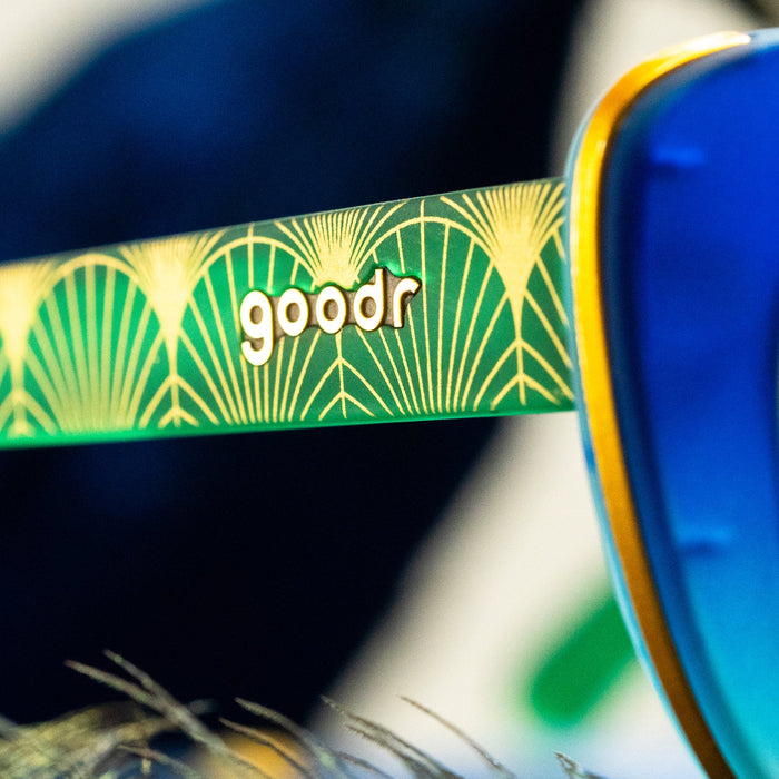 Goodr Sunglasses - Rhonda's Peacock Palace