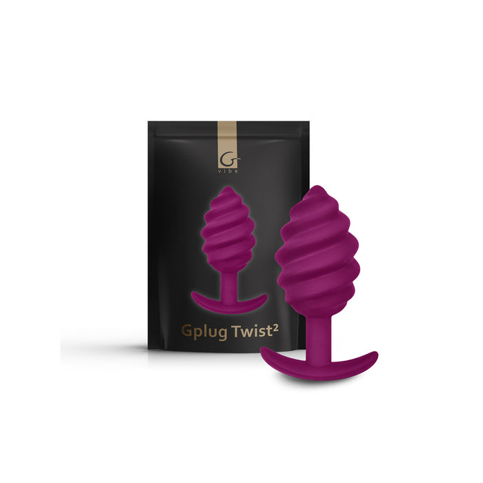 Gvibe Gplug Twist 2 - Sweet Raspberry Intimates Adult Boutique