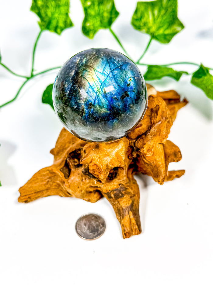 Labradorite Sphere (35B)