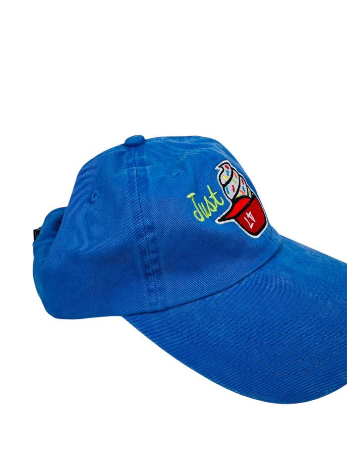 LARRY ANDERSEN JUST LA ICE CREAM HELMET STRAPBACK ADULT HAT
