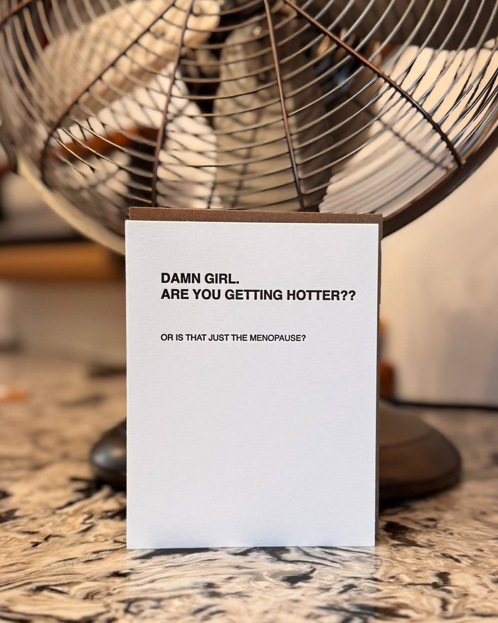 Menopause Birthday Card