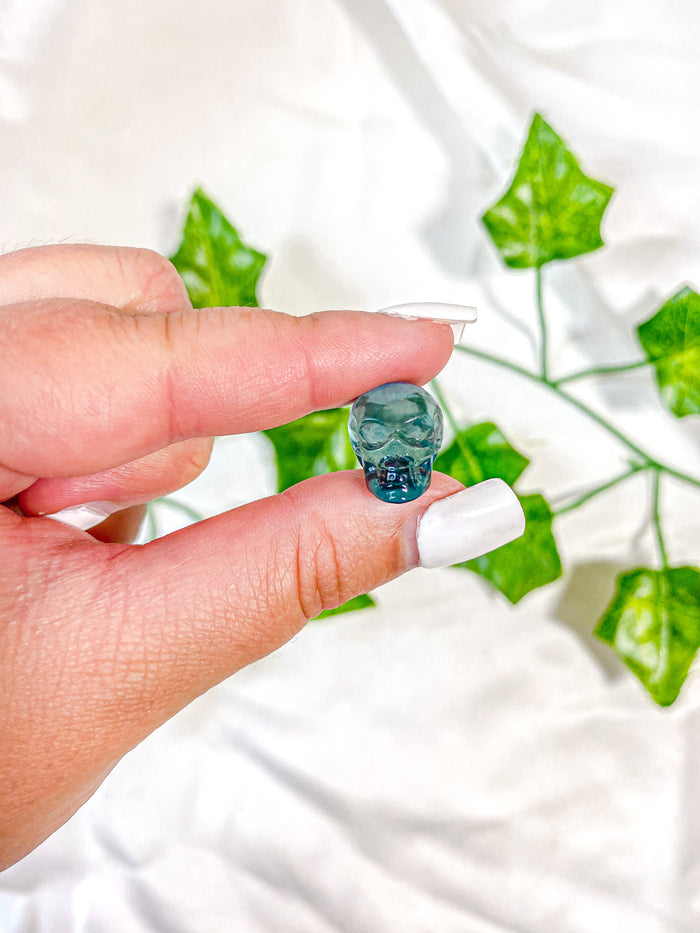 Mini Fluorite Skull