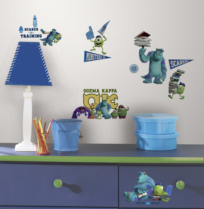 Monsters University Peel & Stick Wall Decals