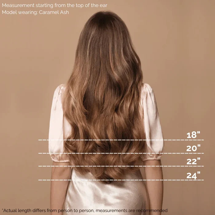 Natural Red (30) 20" 160g Clip-ins