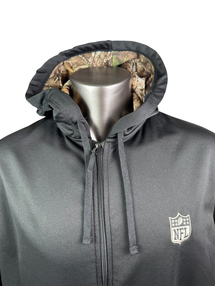 NFL TEAM ISSUED CAMOUFLAGE ZIP-UP HOODIE SWEATSHIRT ADULT XL
