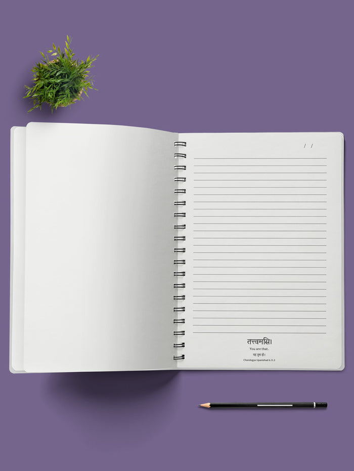 Notebooks with Unique Sanskrit Quotes - Set of 3