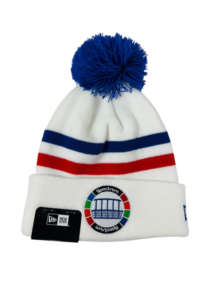 PHILADELPHIA 76ERS RETRO SPECTRUM WINTER POM ADULT HAT