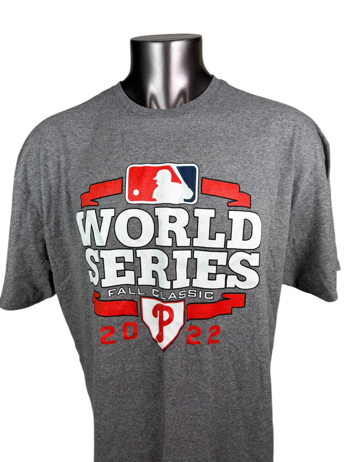 PHILADELPHIA PHILLIES 2022 WORLD SERIES T-SHIRT ADULT 2XL