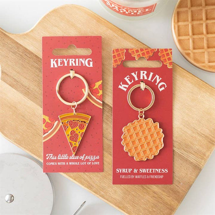 Pizza Slice Keychain