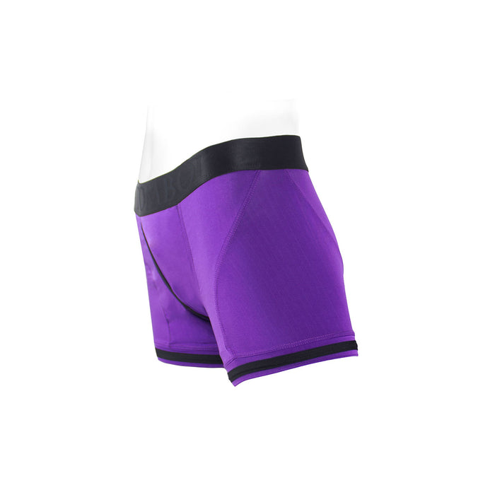 SpareParts Tomboii Purple-Black Nylon - 2X Intimates Adult Boutique