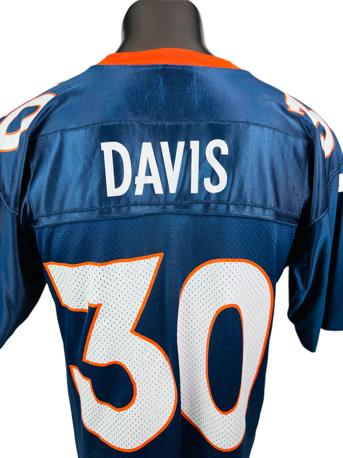 TERRELL DAVIS DENVER BRONCOS VINTAGE 1990'S STARTER JERSEY ADULT 46