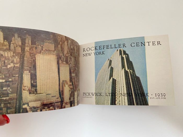 Vintage 1939 Rockefeller Center Moving Picture Book at Duckwells