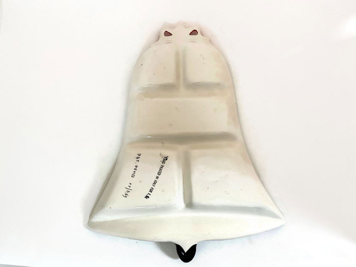 Vintage Italian Pottery Christmas Bell Divided Dish at Duckwells