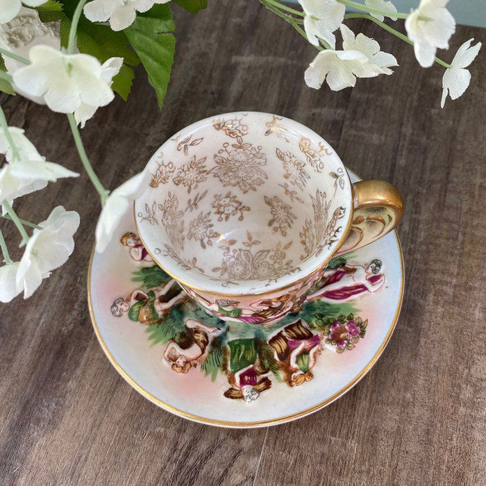 Vintage Occupied Japan Ceramic SGK Cup and Saucer Set at Duckwells