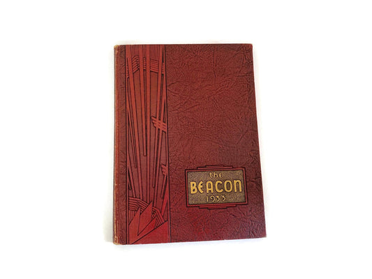 1933 Chelsea Massachusetts High School Yearbook at Duckwells