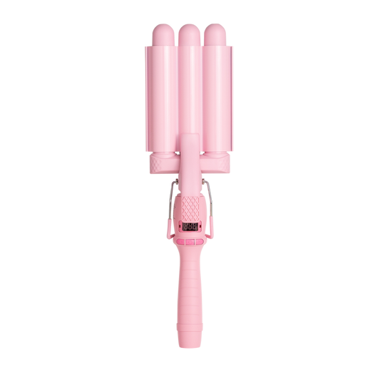 Mermade PRO Mini Hair Waver - 25mm Pink Front