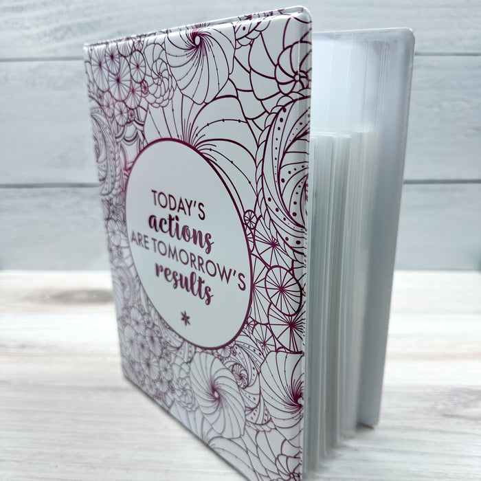 Actlive Life 30-Day Challenge Binder with 12 Challenge Cards