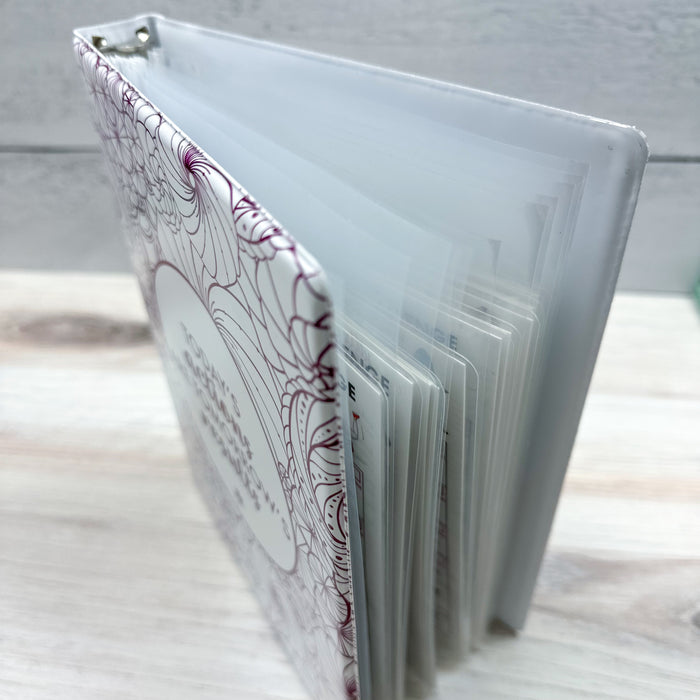 Actlive Life 30-Day Challenge Binder with 12 Challenge Cards
