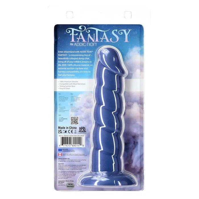 Blue 8" Addiction Unicorn Dildo | Dildos Category Intimates Adult Boutique
