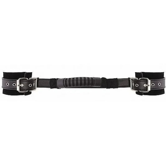 Adjustable Leather Handcuffs Black | Fetish Accessories Intimates Adult Boutique