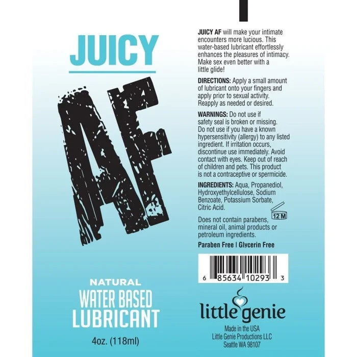 Af Lube Natural 4 Oz Lubricant in the Lubricants Category Intimates Adult Boutique