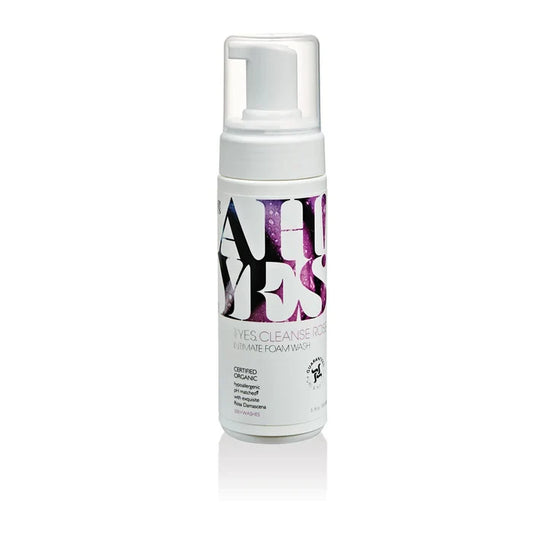 AH! YES CLEANSE Rose Scented Intimate Foaming Wash 5.1oz - Bath & Body Intimates Adult Boutique