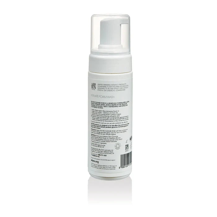 AH! YES CLEANSE Rose Scented Intimate Foaming Wash 5.1oz - Bath & Body Intimates Adult Boutique