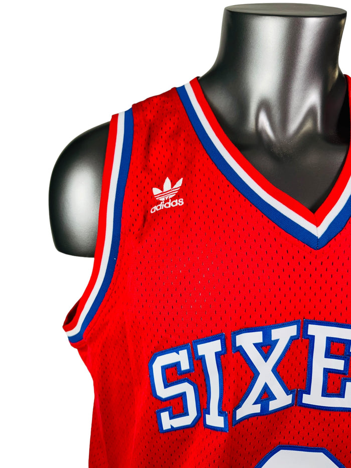 ALLEN IVERSON PHILADELPHIA SIXERS RETRO 2000'S THE ANSWER ADIDAS JERSEY ADULT 2XL