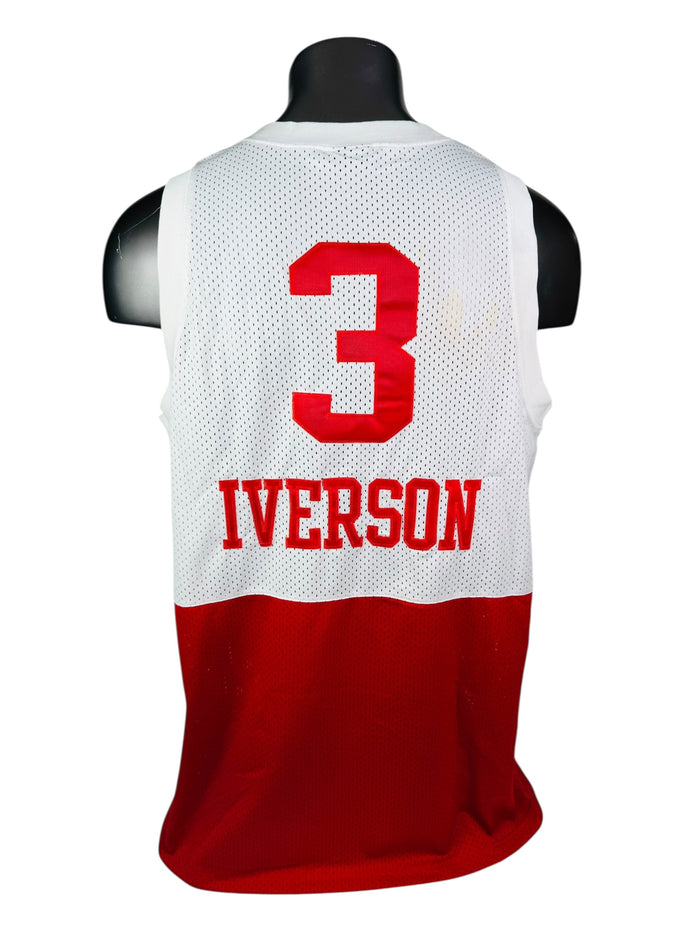 ALLEN IVERSON PHILADELPHIA SIXERS VINTAGE RETRO 2000'S NIKE JERSEY ADULT XL